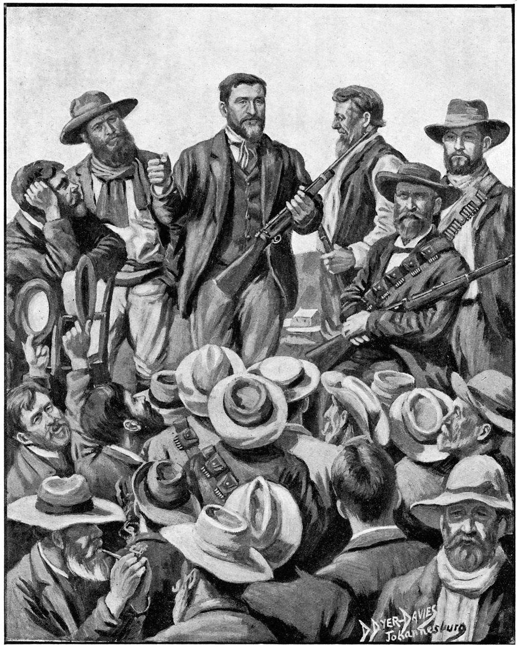 Christiaan De Wet, afrikánský voják, politik a lovec velké zvěře, c1899 od Unbekannt