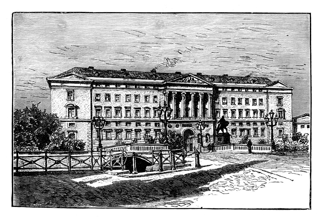 Zámek Christiansborg, Kodaň, Dánsko od Unbekannt