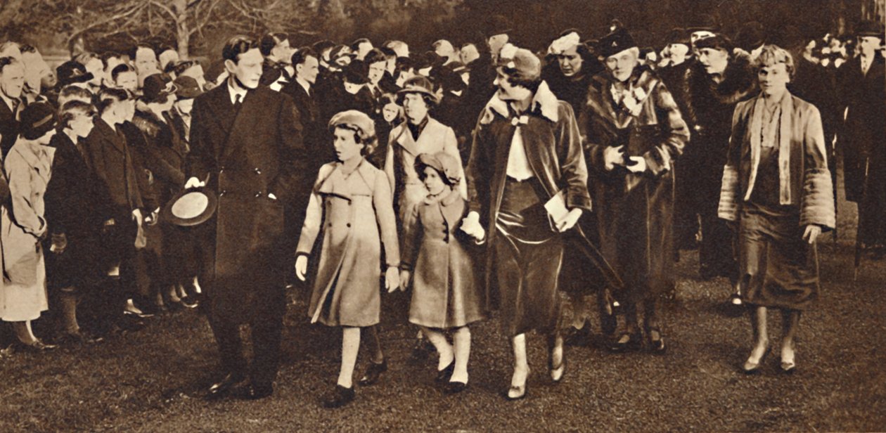 Vánoční ráno, Sandringham, 1936, 1937 od Unbekannt