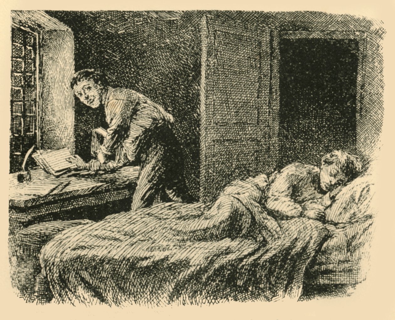 Christoph se zmocnil rukopisné knihy a kopie, 1907. od Unbekannt