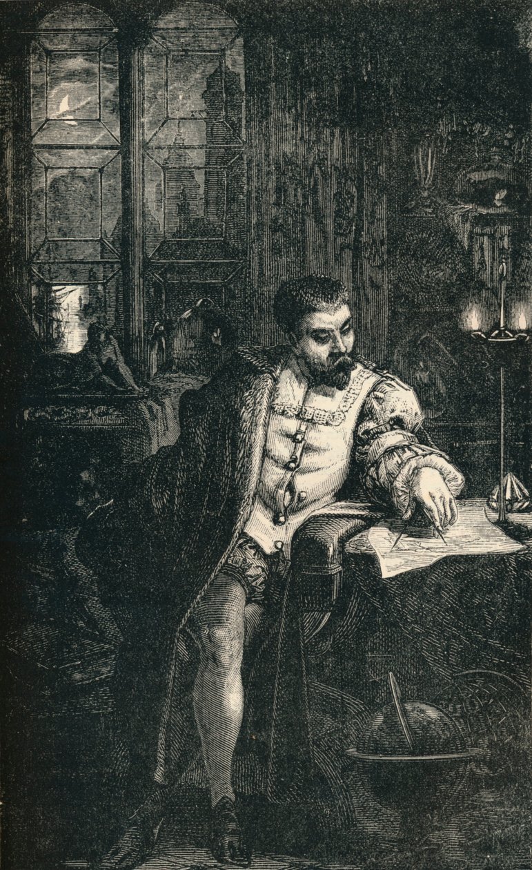Kryštof Kolumbus, 1451-1506, c1910 od Unbekannt