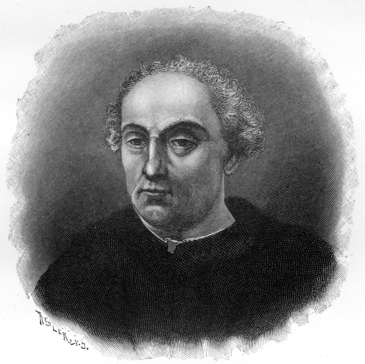 Christopher Columbus, janovský mořeplavec a průzkumník, 1901 od Unbekannt