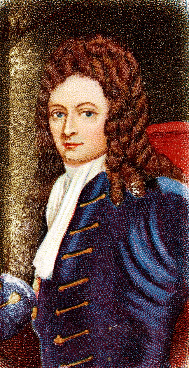 Christopher Wren , anglický architekt, matematik a fyzik, počátek 20. století od Unbekannt