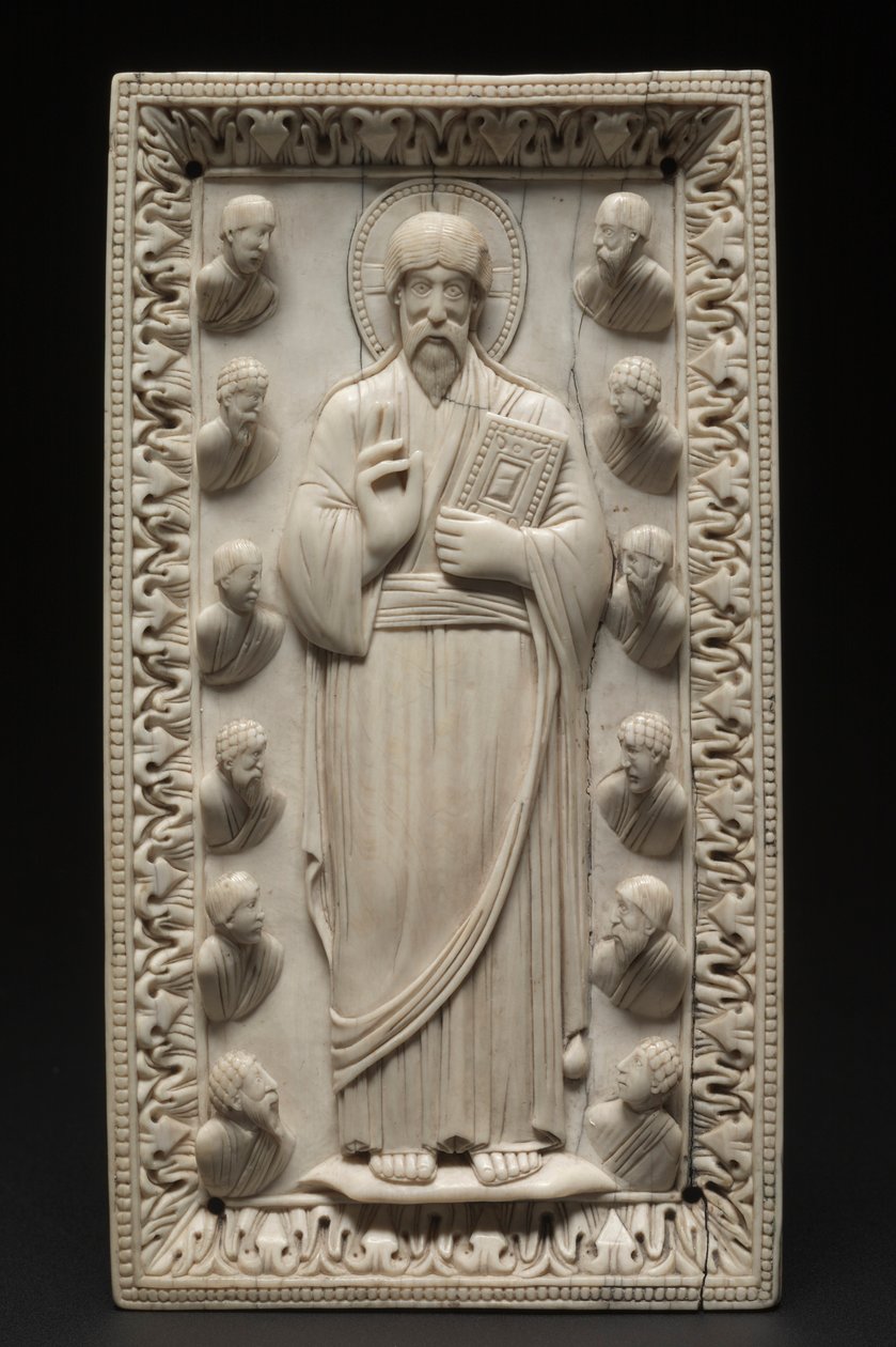 Kristova mise k apoštolům, c. 970-980. od Unbekannt