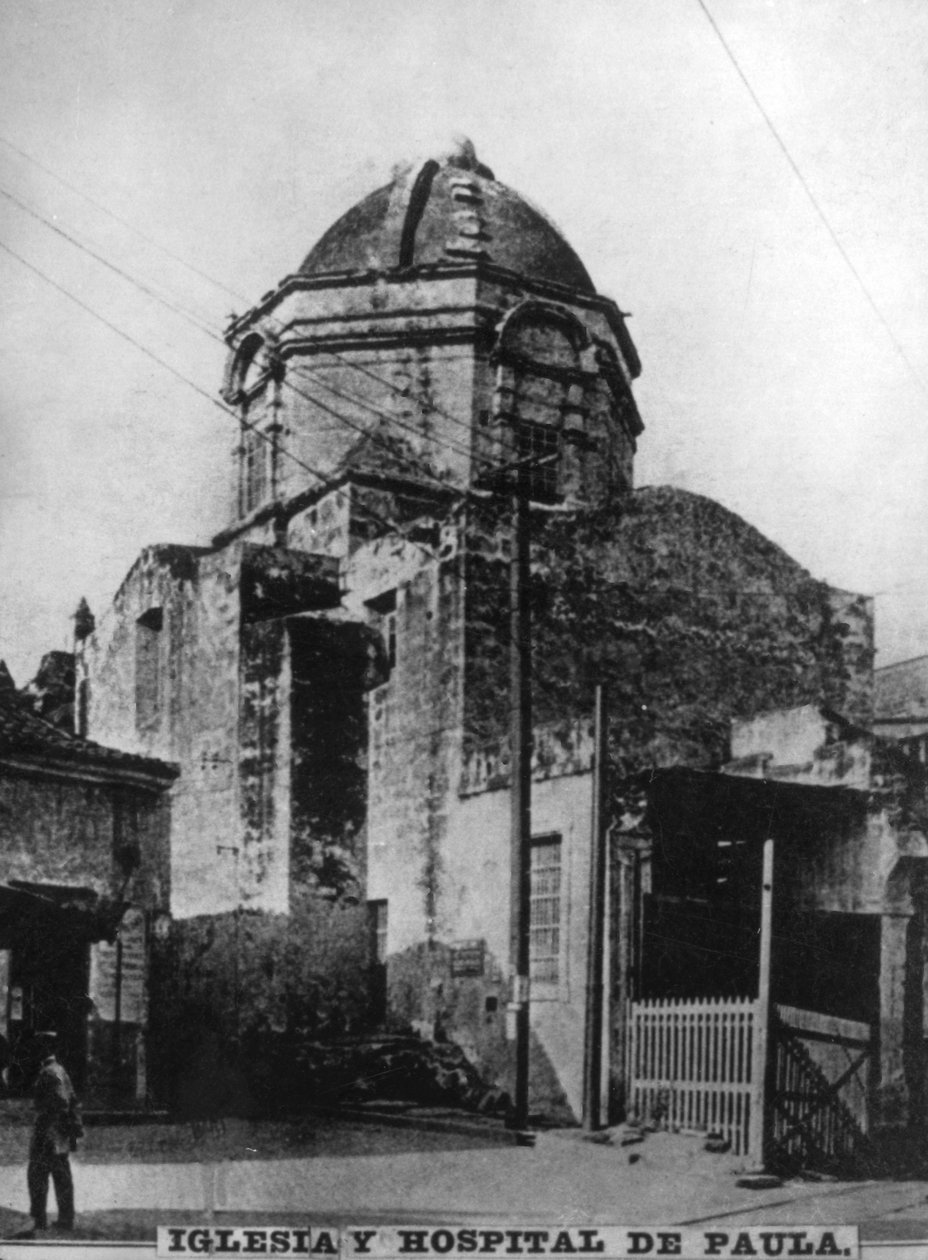 Kostel a nemocnice Paula, 1664, 20. léta 20. století od Unbekannt