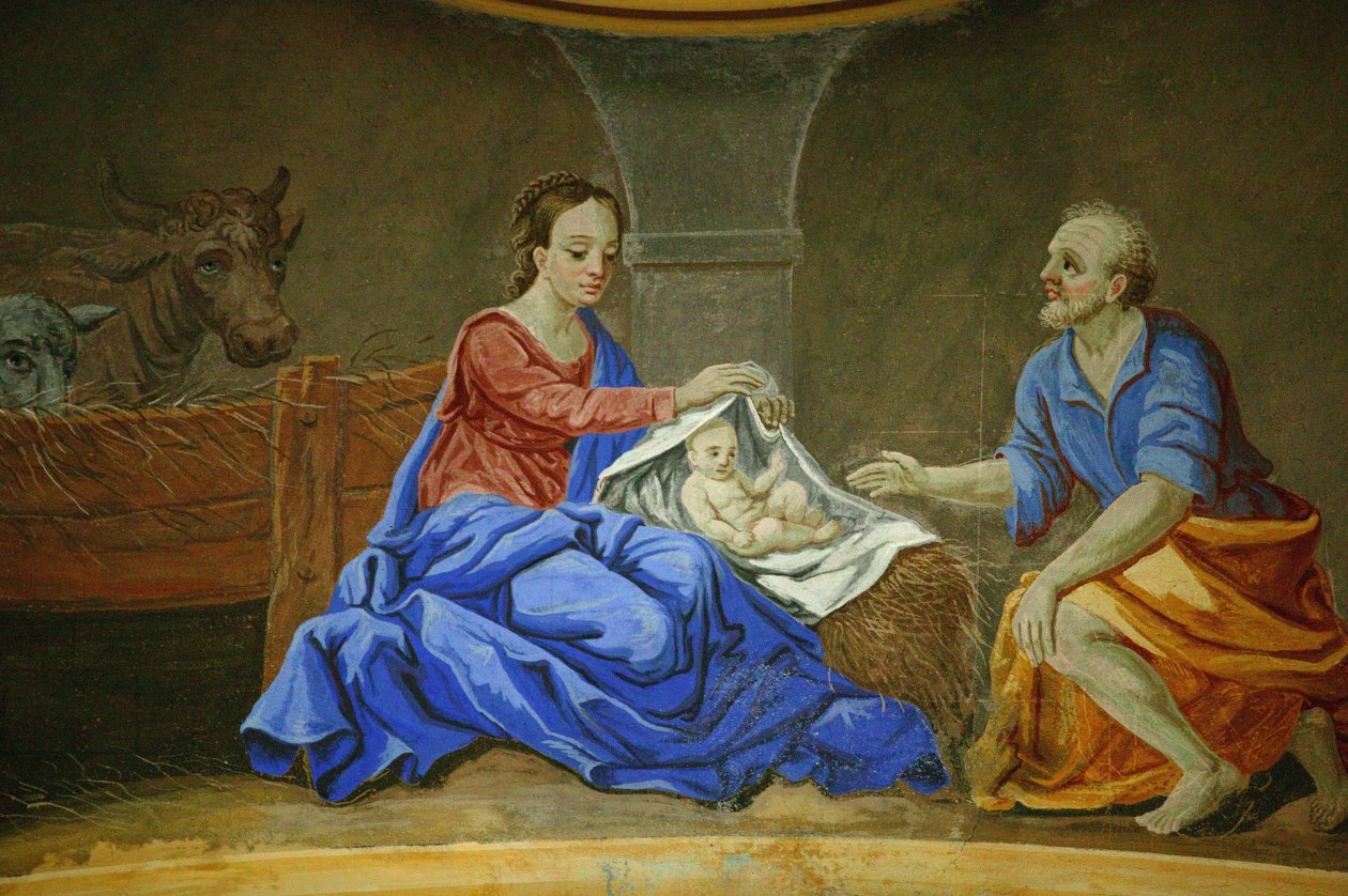Kostel Saint-Nicolas de Veroce. Narození svatého Mikuláše de Veroce Francie od Unbekannt