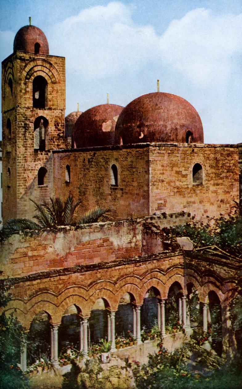 Kostel San Giovanni degli Eremiti, Palermo, Sicílie, Itálie, c1923 od Unbekannt