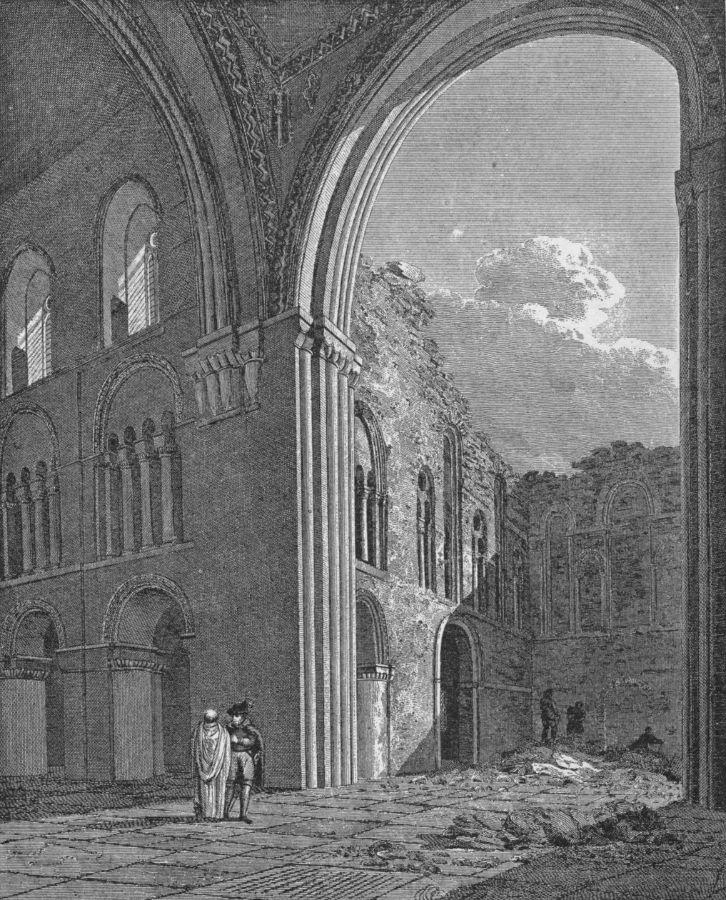 Kostel svatého Bartoloměje Velikého ve West Smithfield, City of London, 1822 1906 od Unbekannt