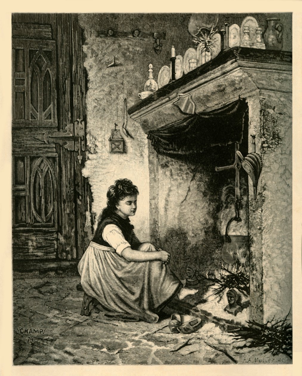 Popelka, 1883. od Unbekannt