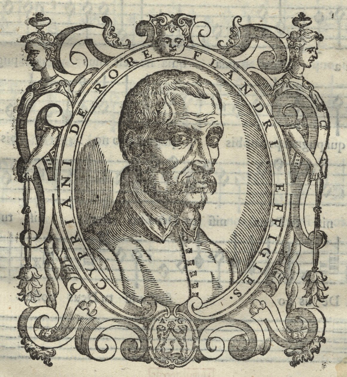 Cipriano de Rore 151516-1565 Od Cypriana de Rore Sacrae Cantiones, 1584 od Unbekannt