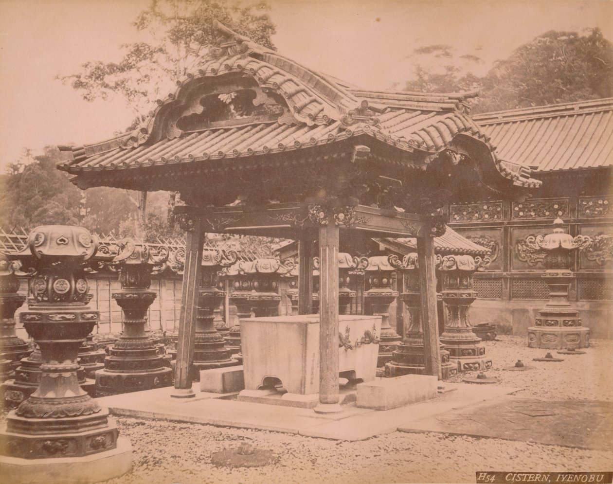 Cisterna, Iyenobu, c1890-1900 od Unbekannt