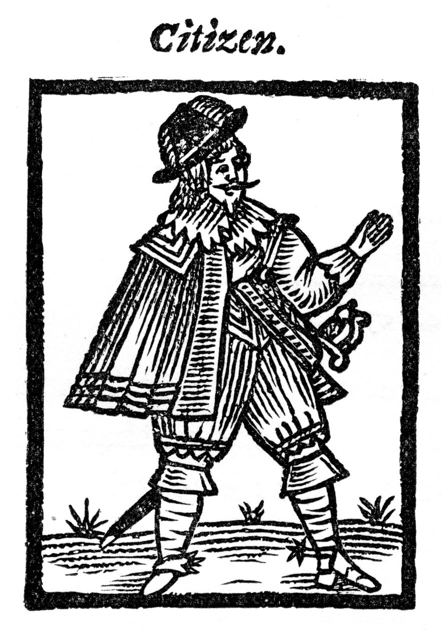 Občan, 1641, 1910 od Unbekannt