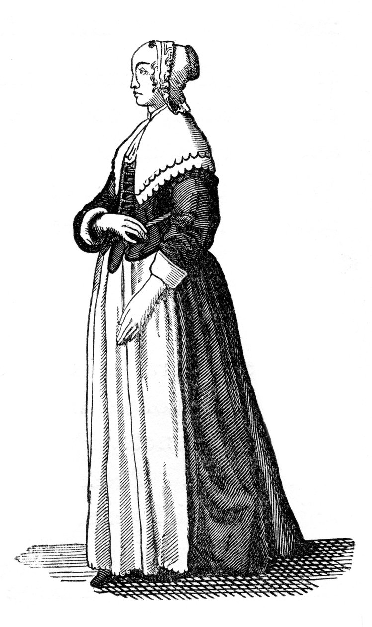 Občanská dcera, 1649, 1910 od Unbekannt