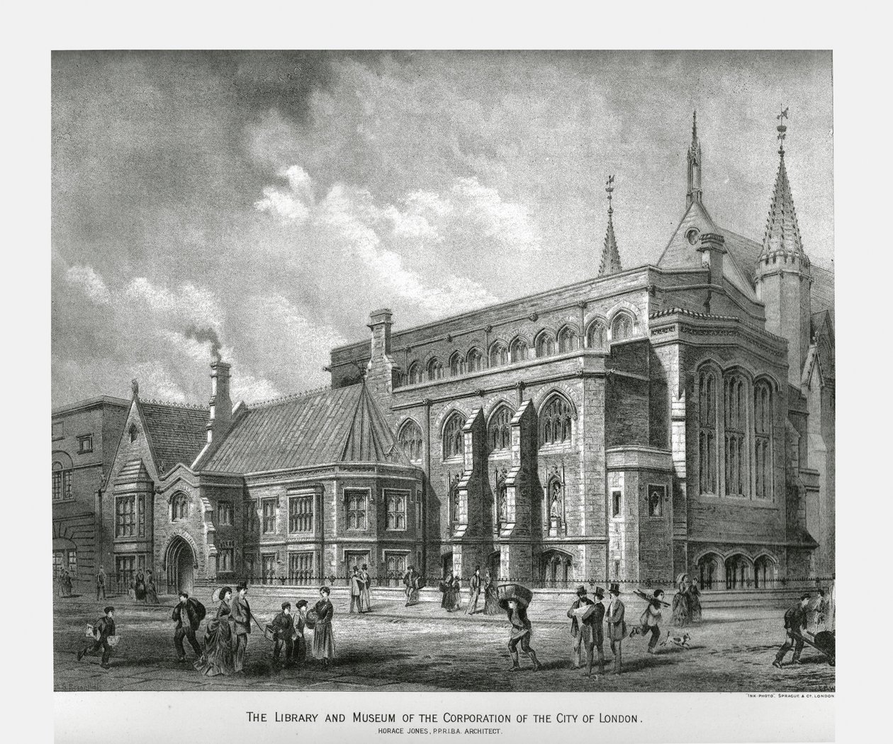 Knihovna a muzeum City of London, 1886 od Unbekannt