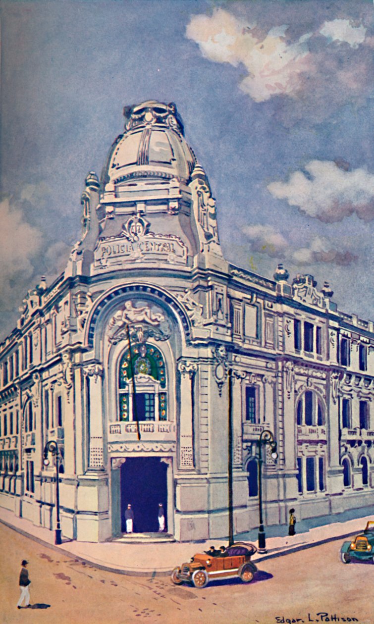 Civilní policejní ředitelství, Rio, 1914 od Unbekannt