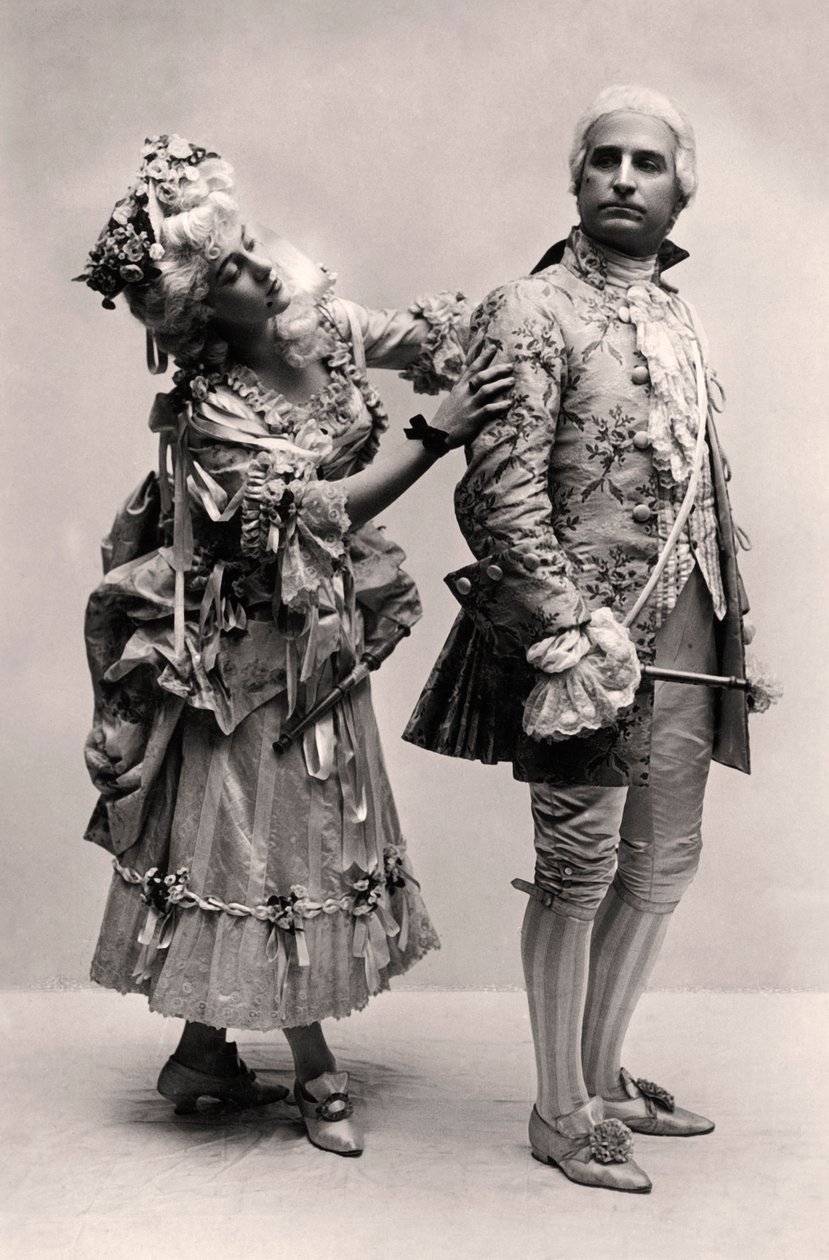 Clara Dow a Henry Lytton v Iolanthe, 1907 od Unbekannt