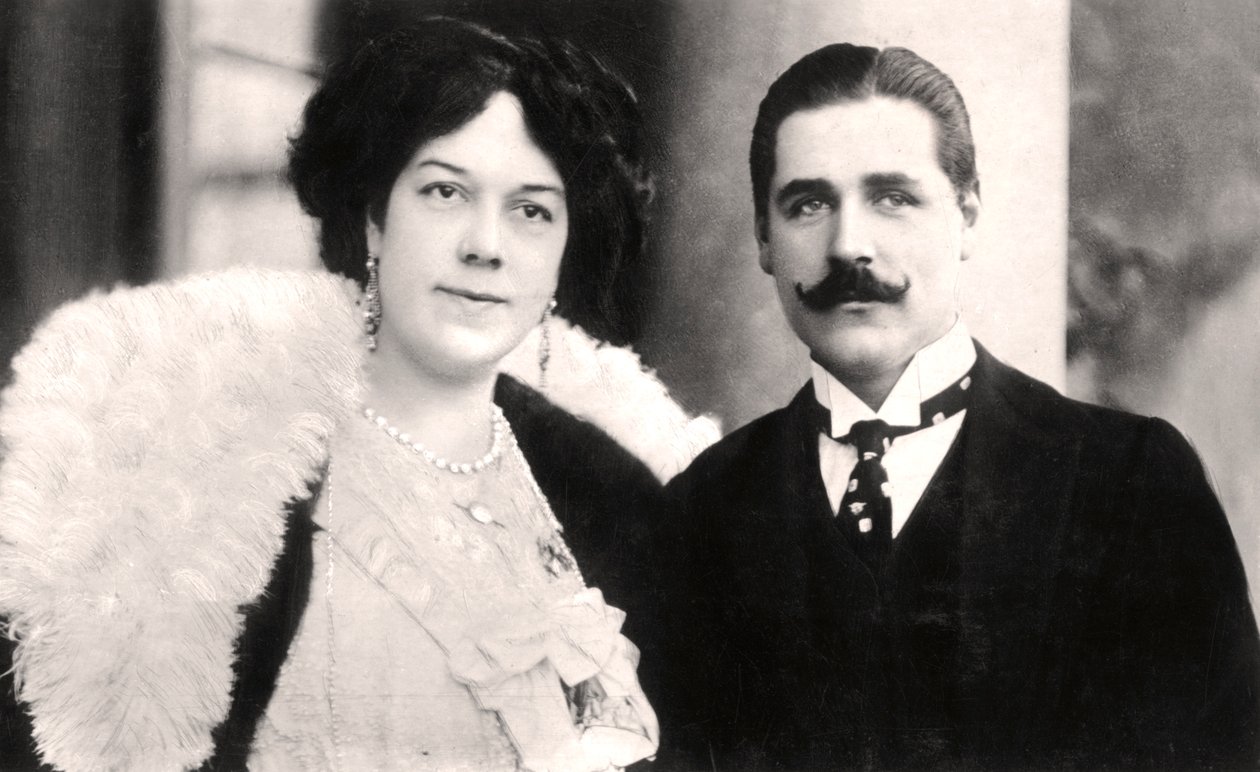Clara Ellen Butt 1872-1936 a Kennerley Rumford 1870-1957, angličtí zpěváci, 1906 od Unbekannt