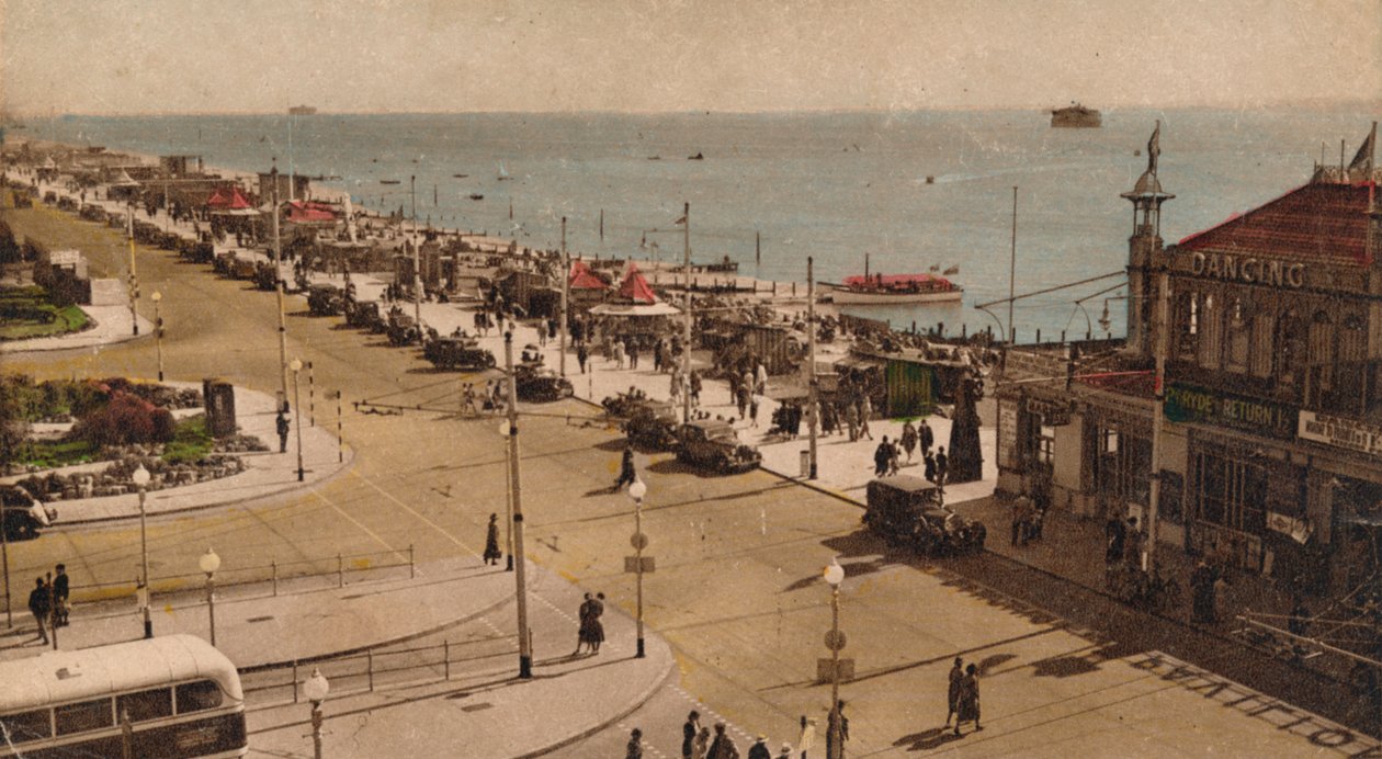Clarence Esplanade and Pier, Southsea, Hampshire, c1930 od Unbekannt