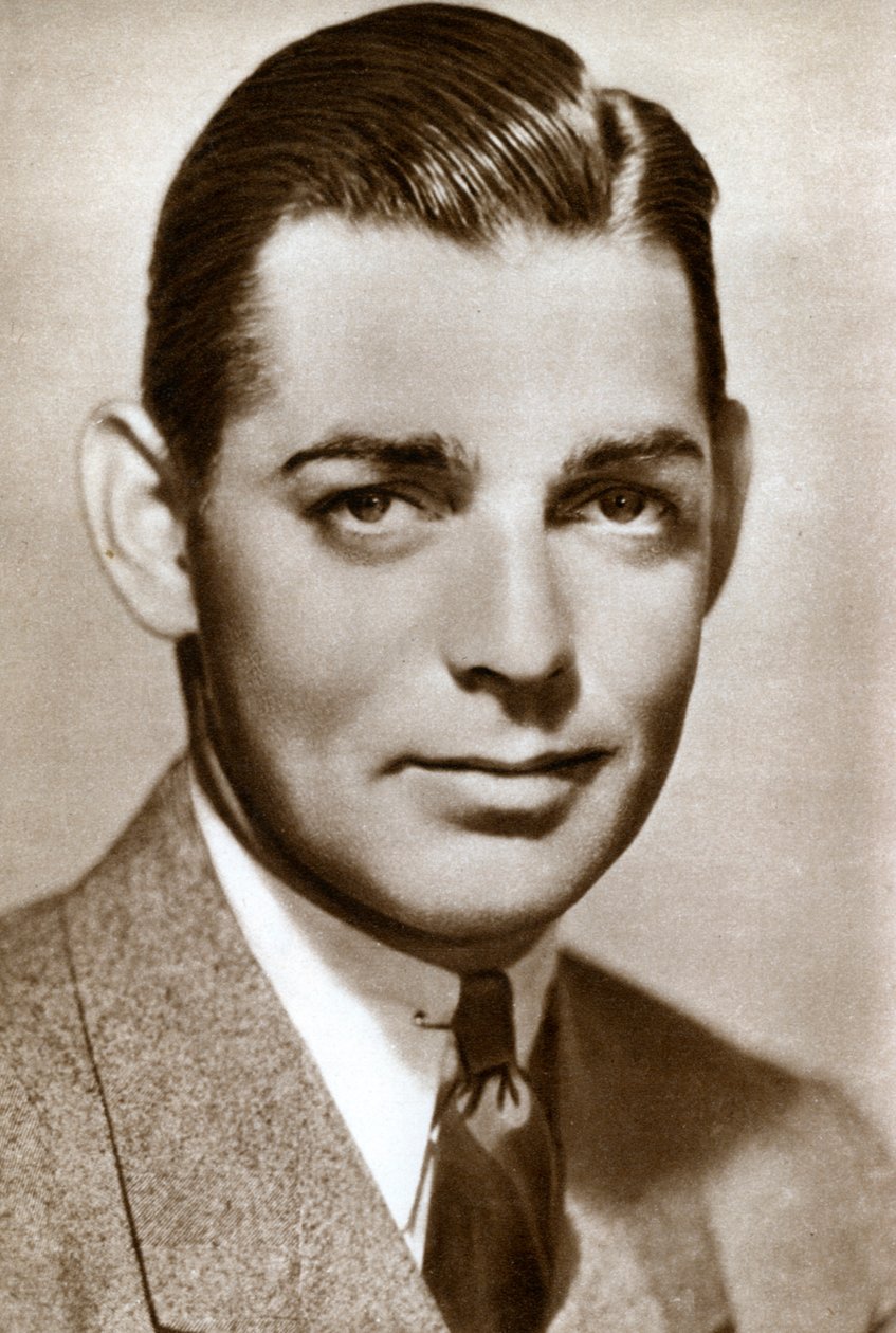 Clark Gable , americký herec, 1933 od Unbekannt