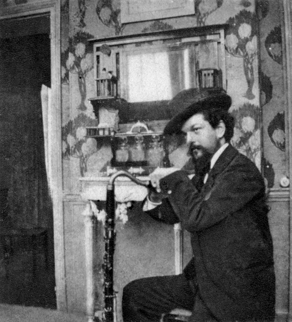 Claude Debussy , francouzský skladatel, 1909 od Unbekannt