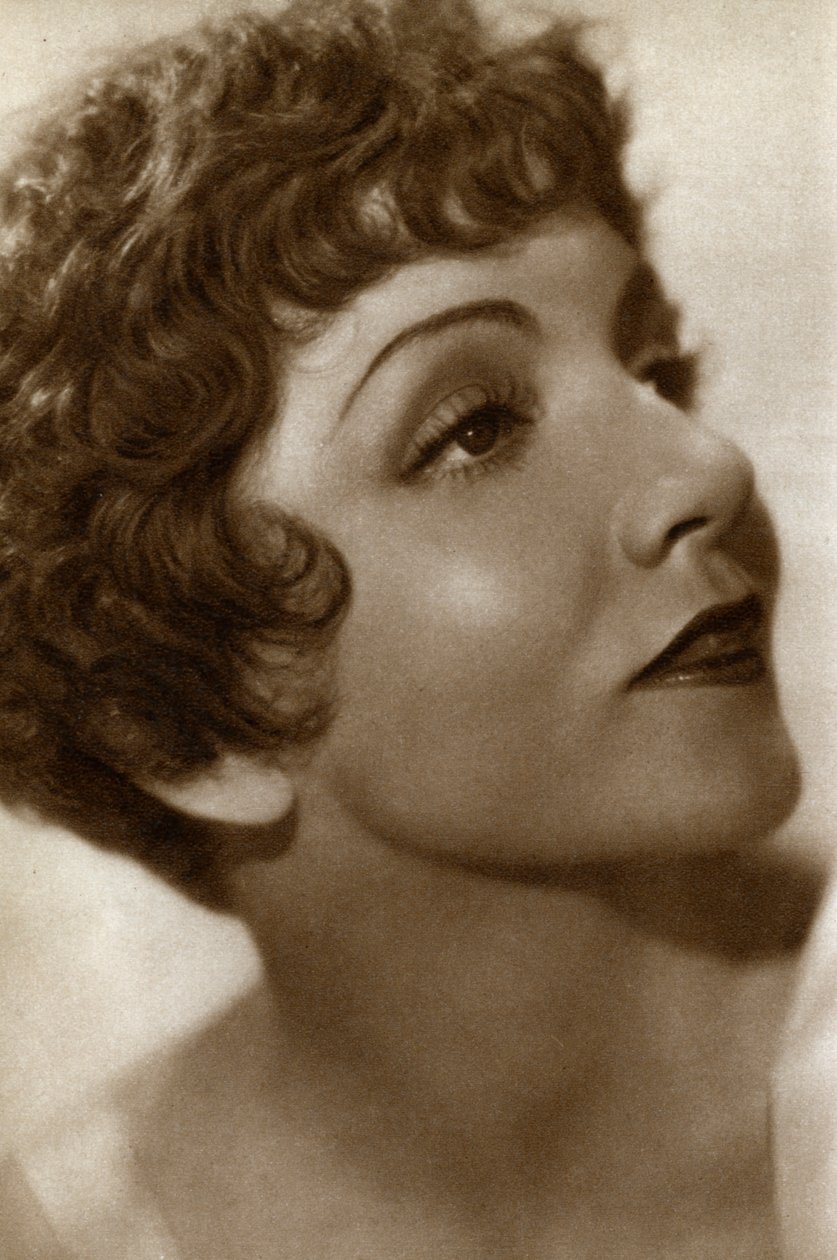 Claudette Colbert , francouzsko-americká herečka, 1933 od Unbekannt