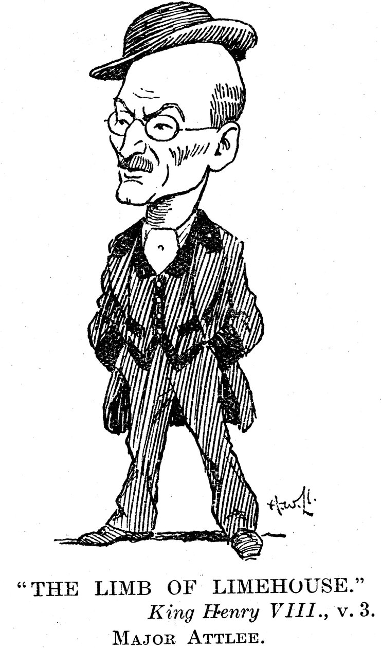 Clement Atlee 1883-1967 britský labouristický státník, 1932 od Unbekannt