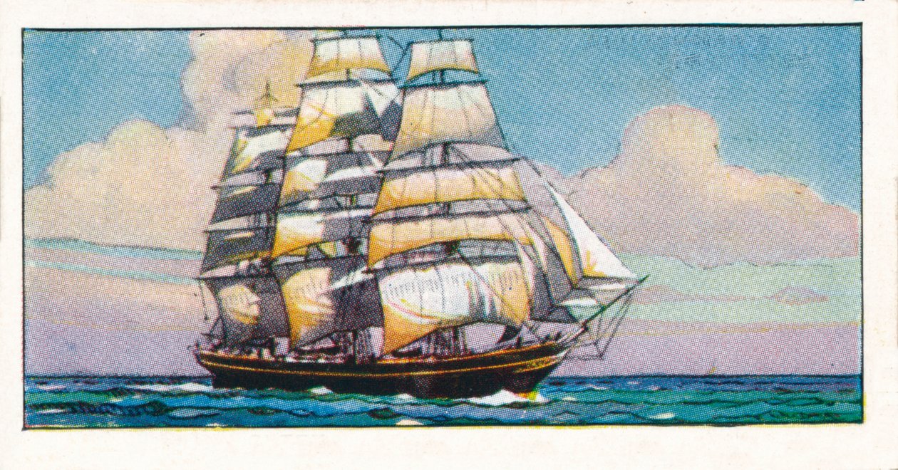 Clipper Ship Cutty Sark, 1937 od Unbekannt