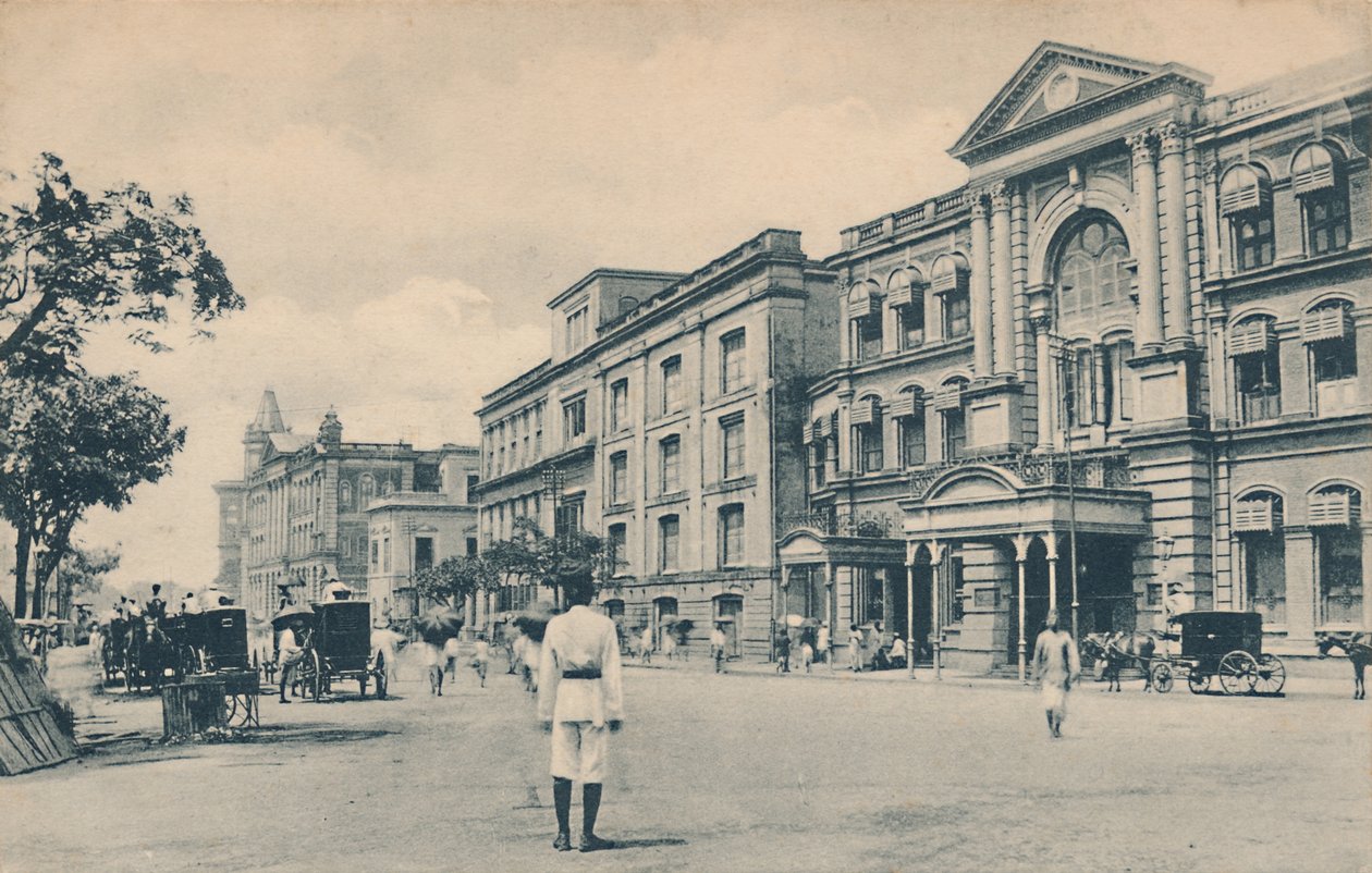 Clive Street, Kalkata, c1905. od Unbekannt