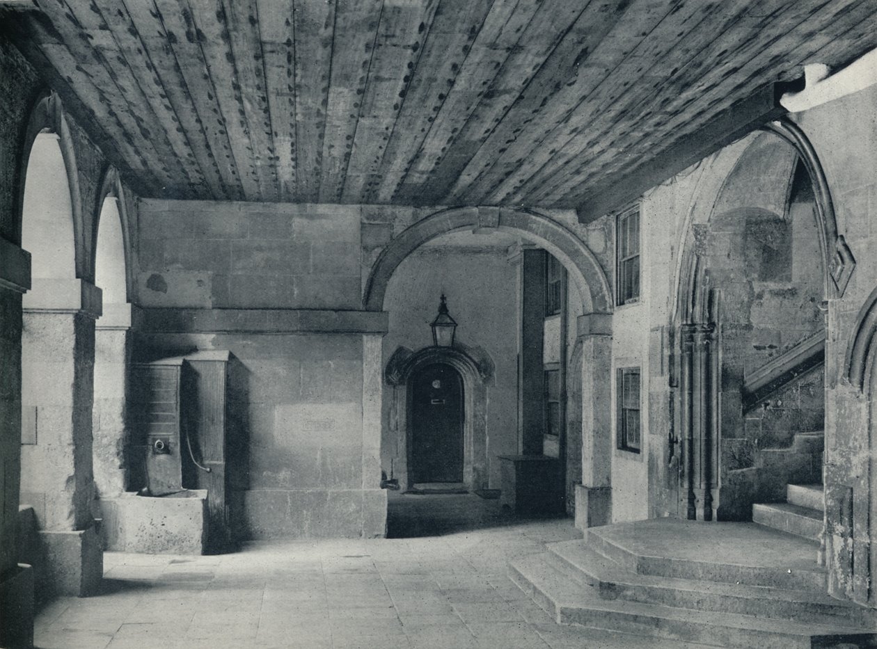 Cloister Pump and Hall Steps, 1926 od Unbekannt