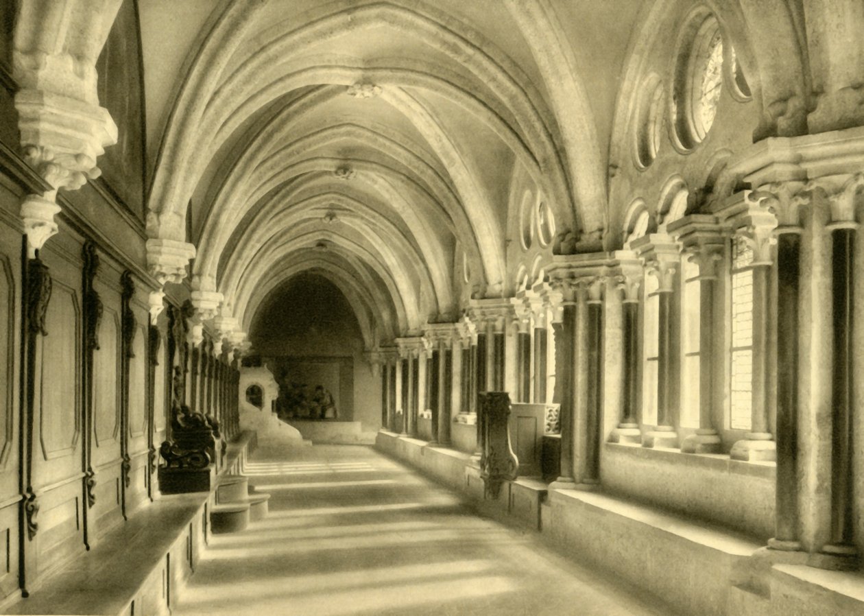 Kláštery, opatství Heiligenkreuz, Dolní Rakousko, c1935. od Unbekannt