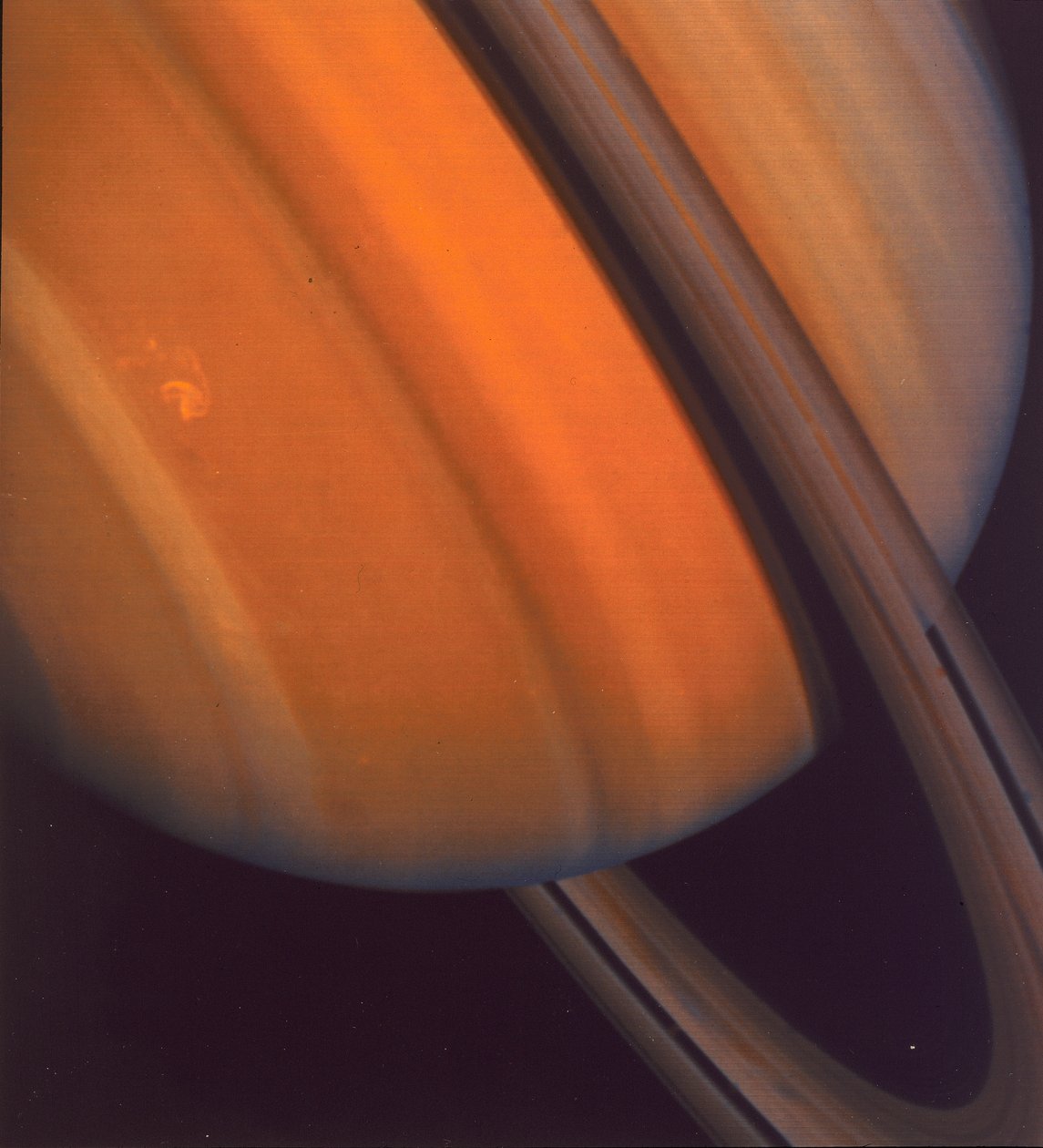 Detail Saturnových prstenců, 1981 od Unbekannt