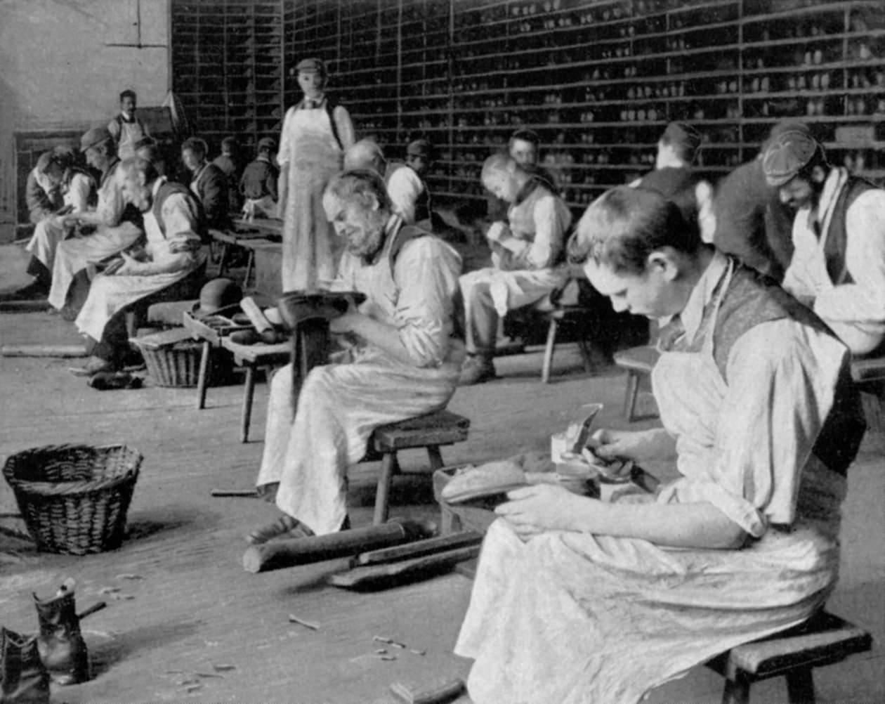 Cobbling, Earlswood Asylum, Reigate, 1904 od Unbekannt