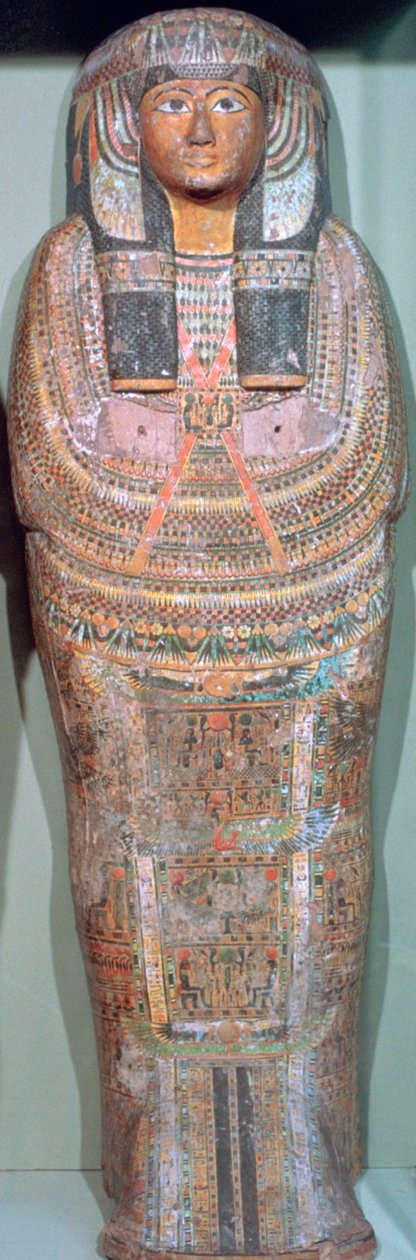 Rakev staroegyptského kněze Khons-Da-Khred, c1085 př.nl od Unbekannt