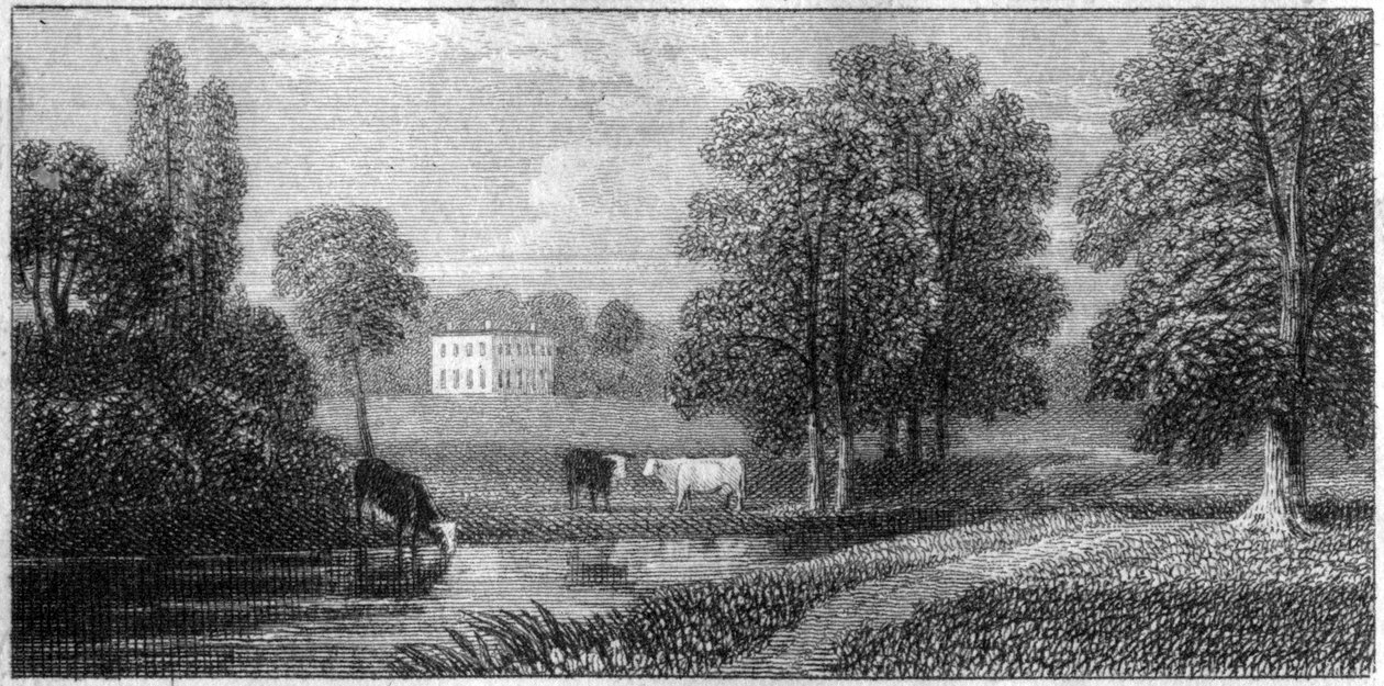 Coley Park, Berkshire, 19. století od Unbekannt