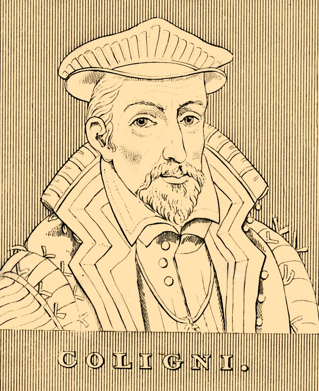 Coligni, 1519-1572, 1830. od Unbekannt