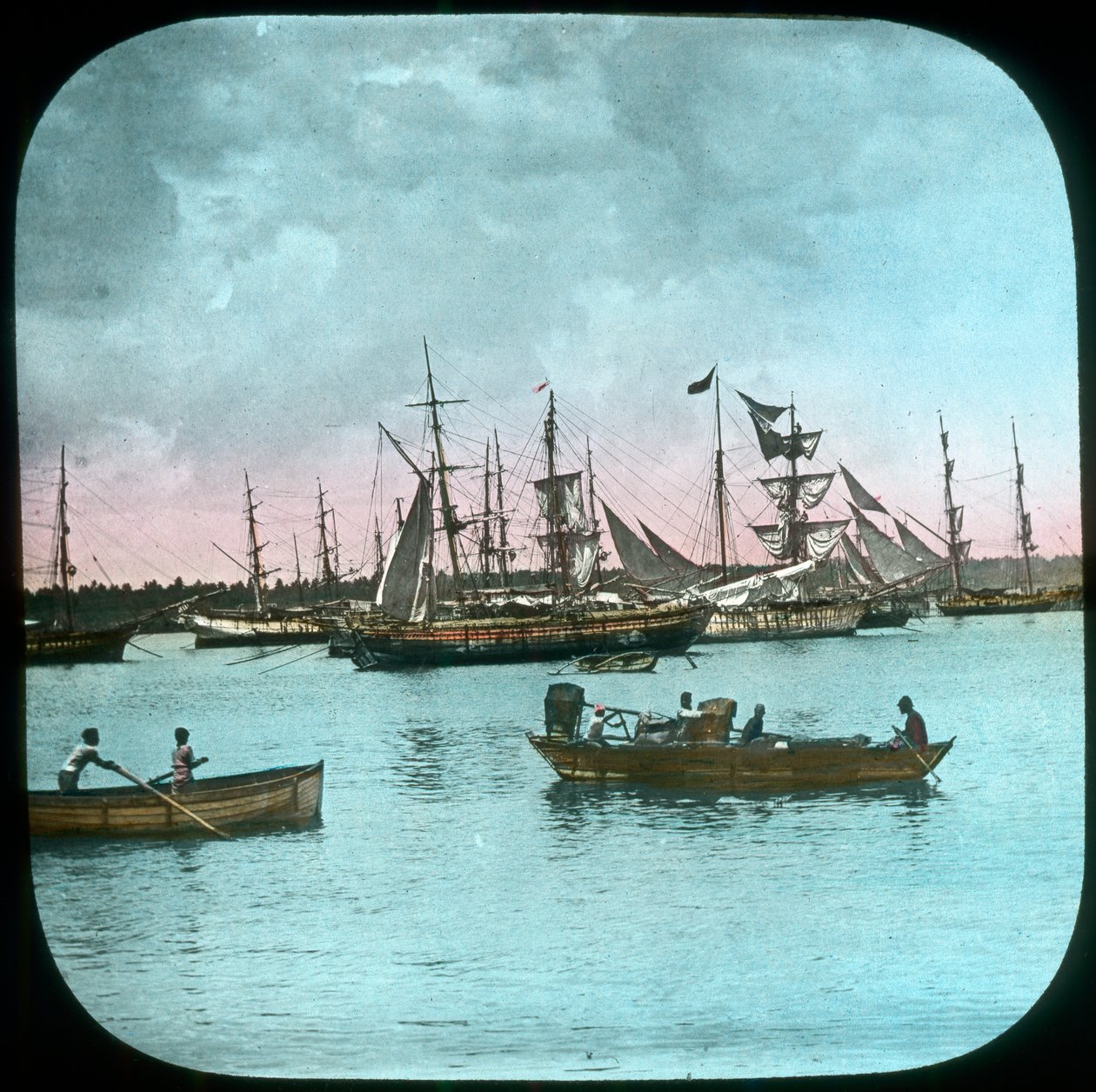 Colombo Harbour, Ceylon, konec 19. nebo začátek 20. století od Unbekannt