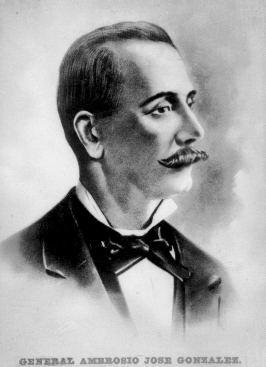 Plukovník Ambrosio José Gonzales 1818-1893, kubánský revolucionář od Unbekannt