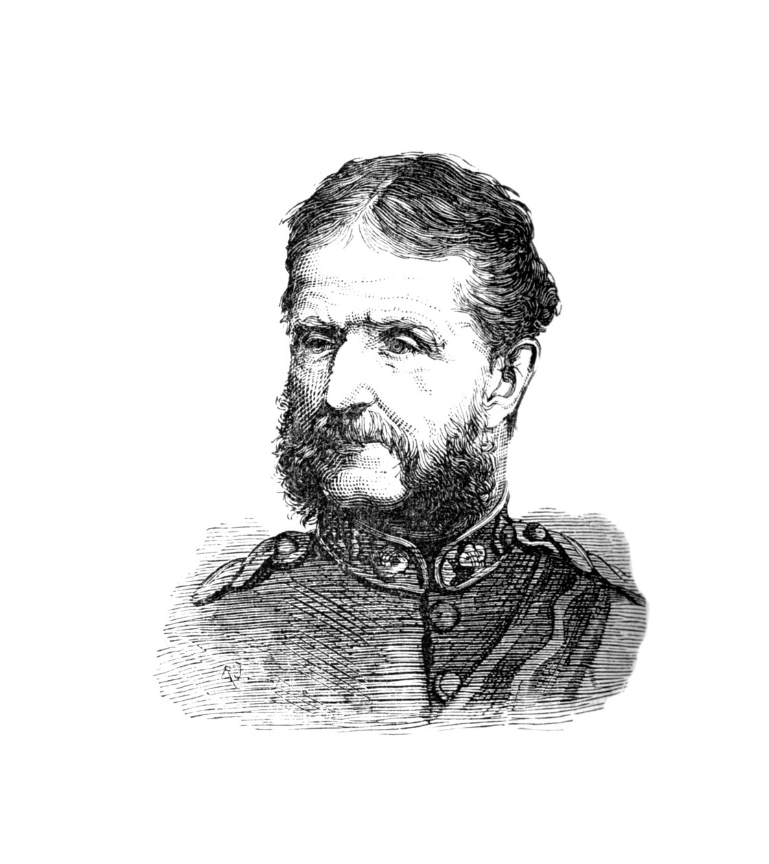 Plukovník Nugent, velící Royal Engineers, c1882 od Unbekannt