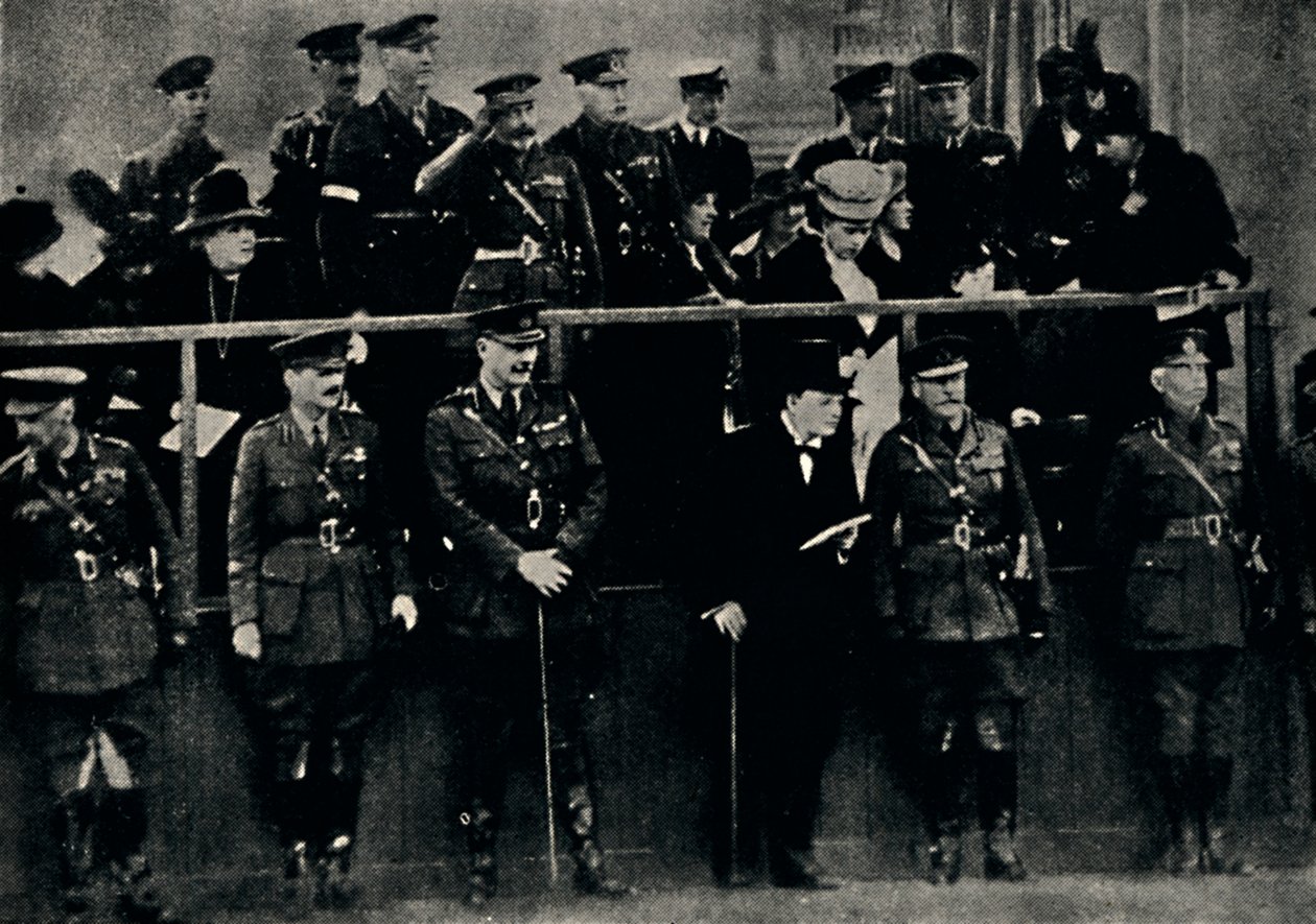Pochod koloniálních jednotek Londýnem, 1919, 1945. od Unbekannt