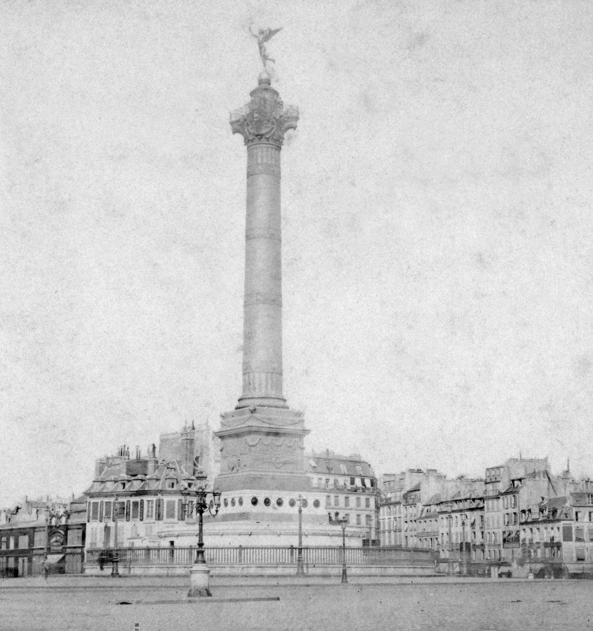 Červencový sloup, Place de la Bastille, Paříž, Francie, konec 19. nebo začátek 20. století od Unbekannt