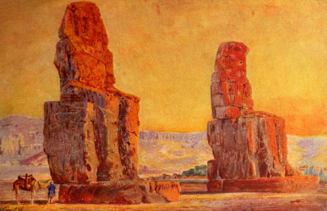 Thebes Colossus, c1918-c1939. od Unbekannt