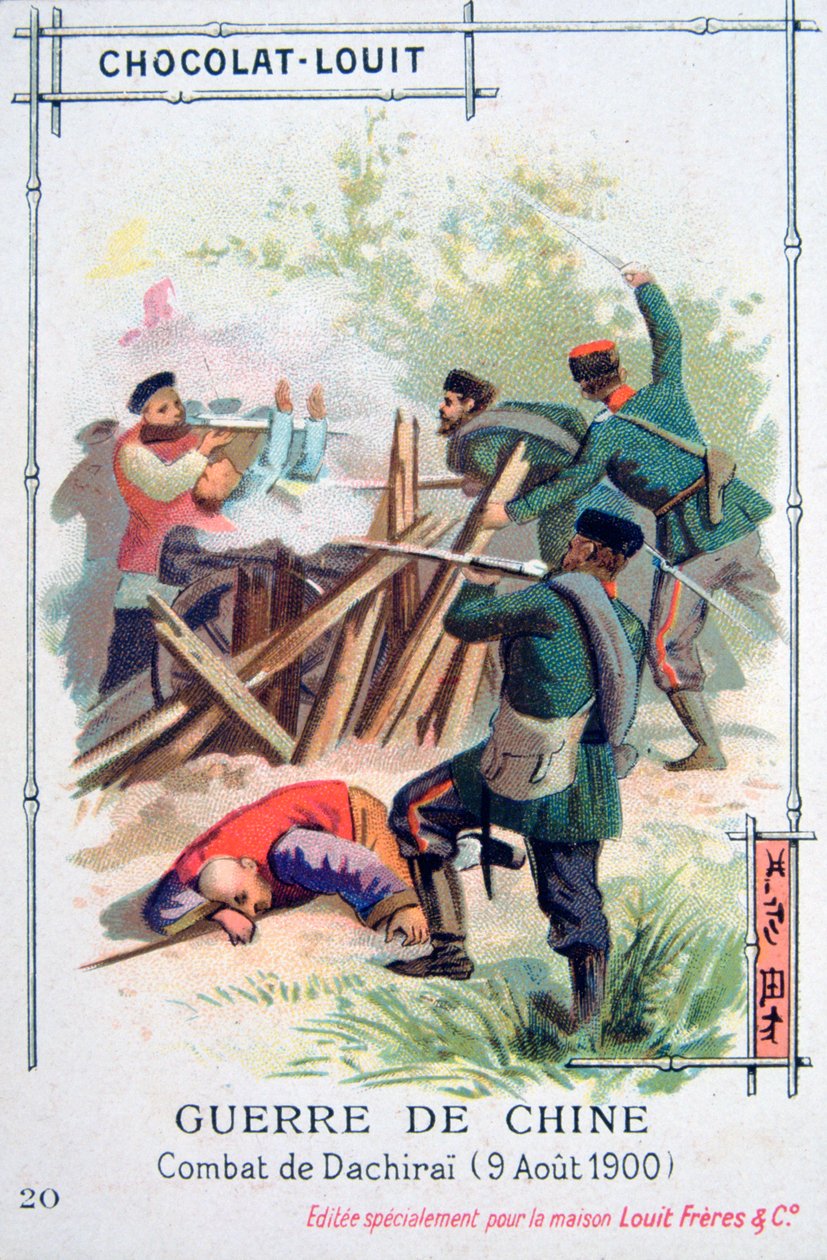 Boj v Dachirai, Čína, povstání boxerů, 9. srpna 1900 od Unbekannt