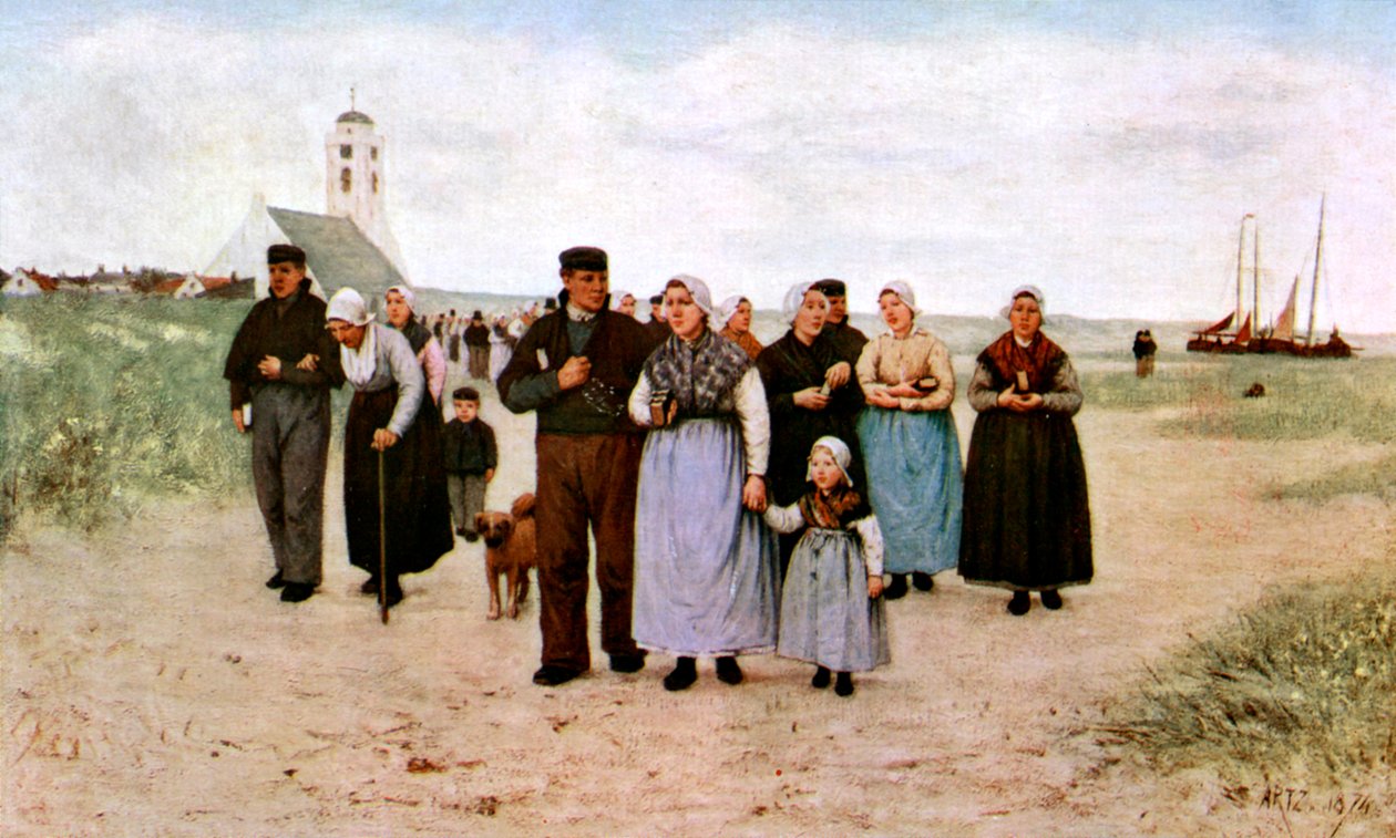 Coming From Church, 1926 od Unbekannt
