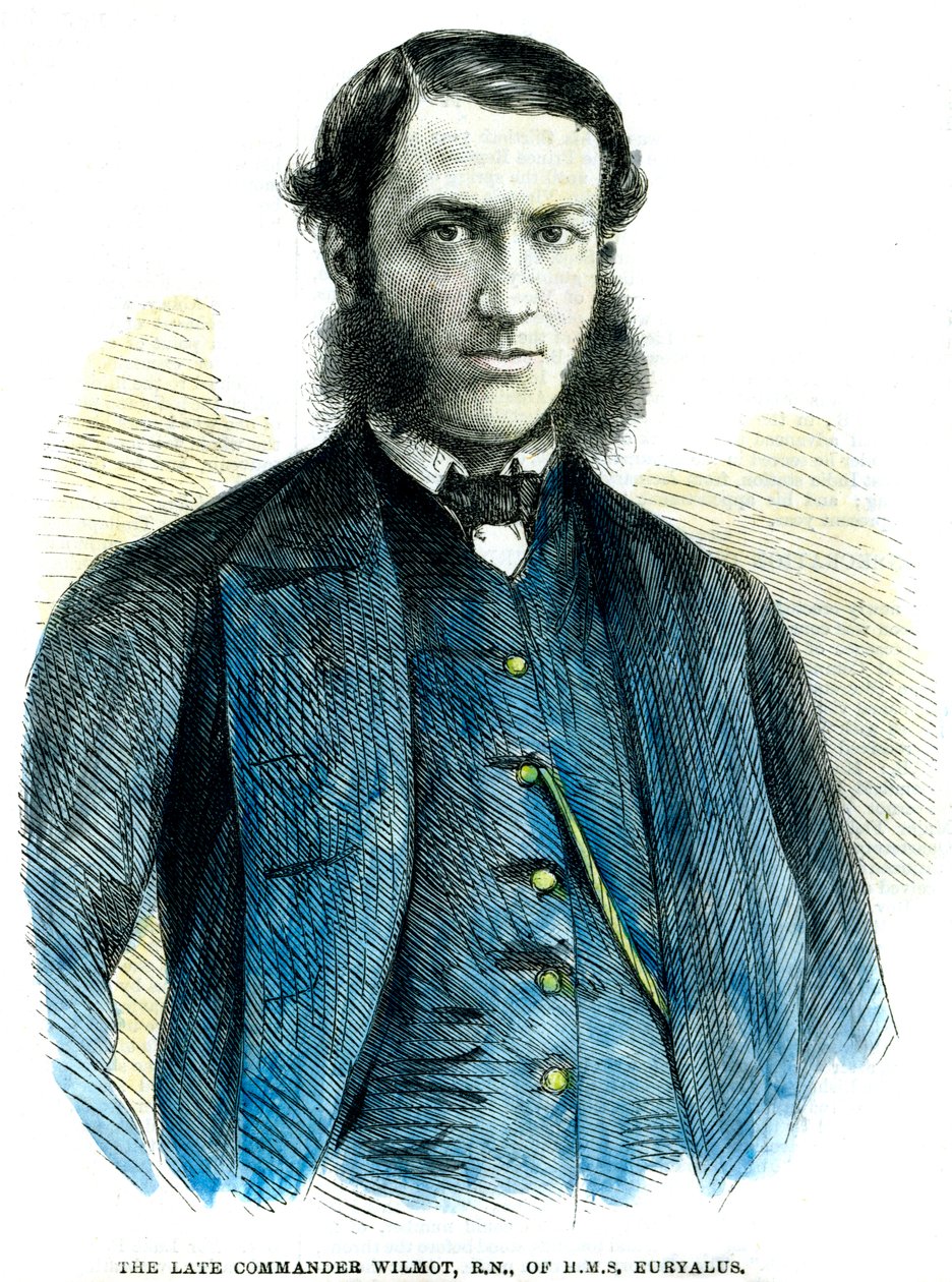 Velitel Wilmot, z HMS Euryalus, 1863 od Unbekannt