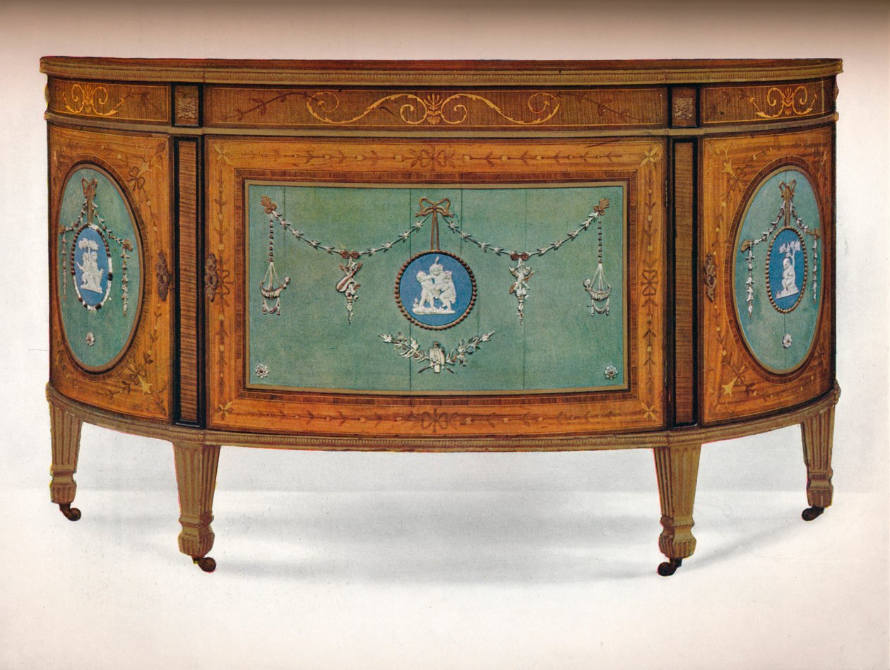 Commode of Lunette Form, c1775 od Unbekannt