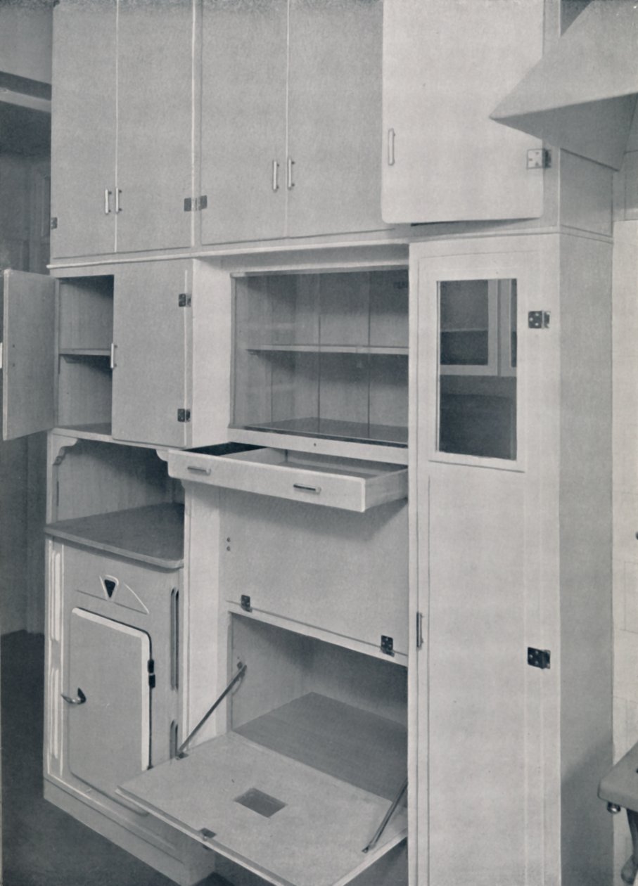 Kompaktní domácí skříňové jednotky, 1936 od Unbekannt