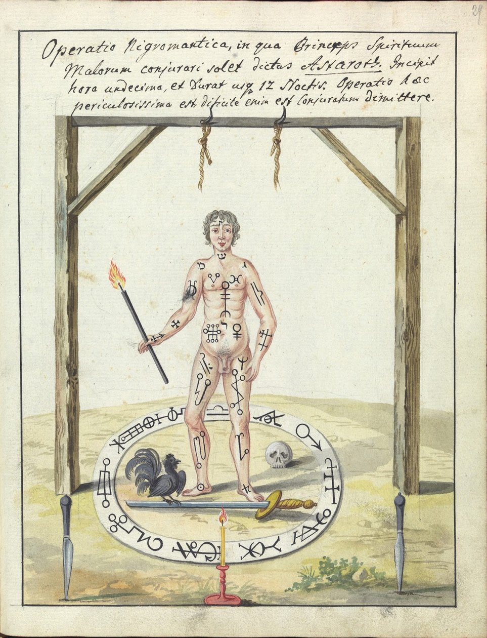 Kompendium nejvzácnějšího z celého magického umění..., 1775 od Unbekannt
