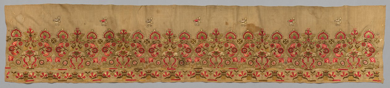 Kompletní hranice sukně, 1700s. od Unbekannt