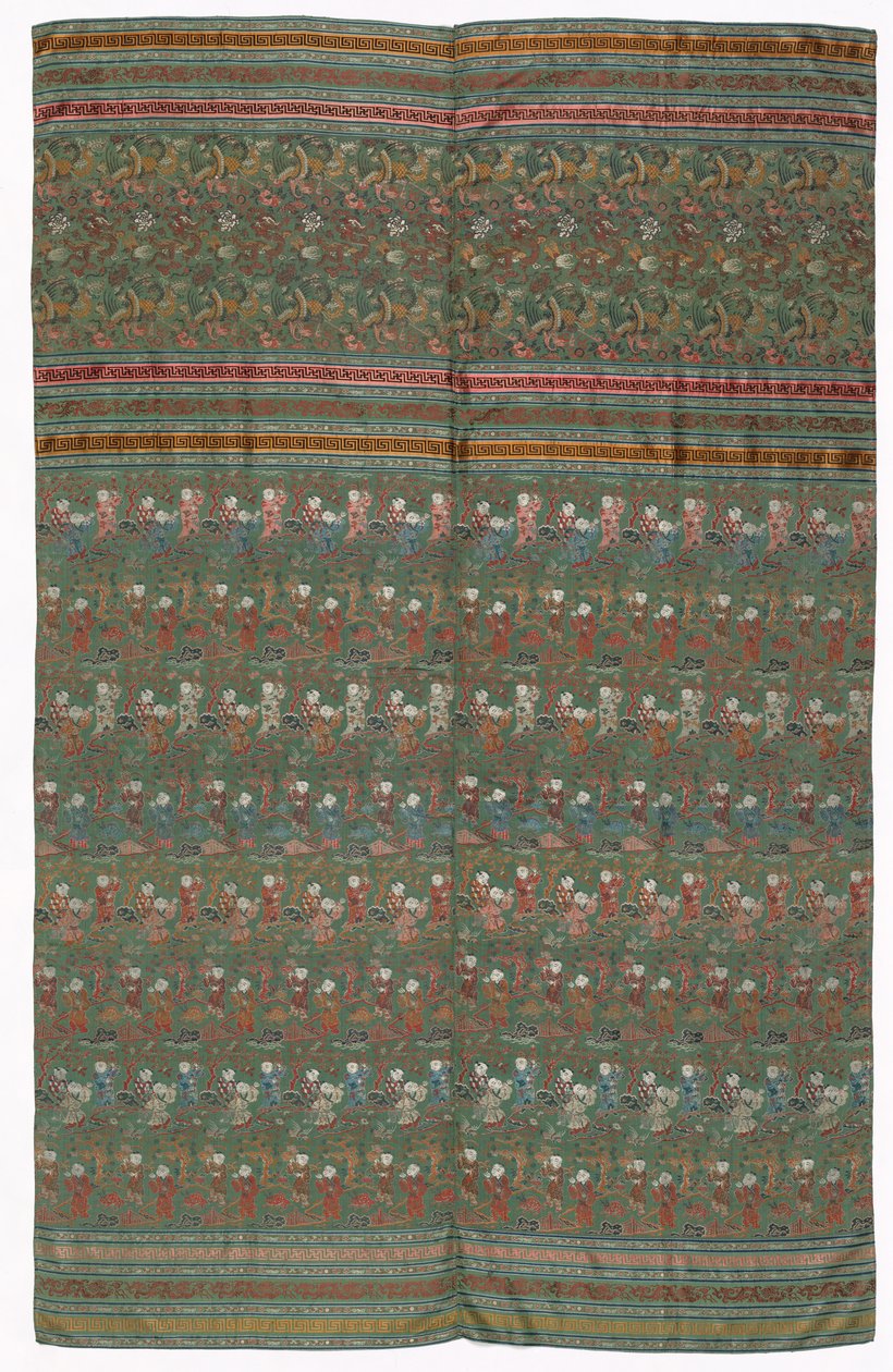 Compound Weave Textile, 1800s. od Unbekannt