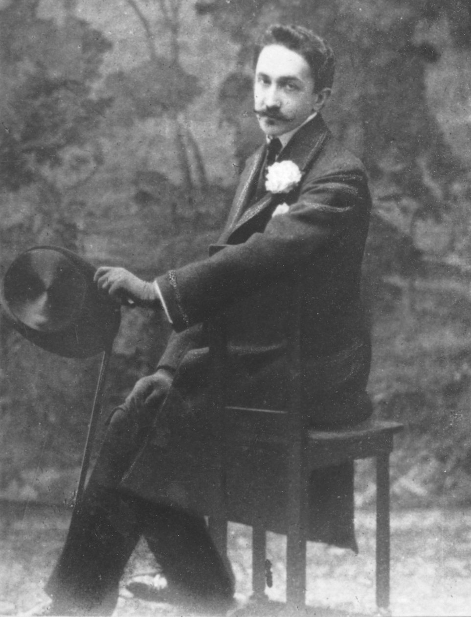 Hrabě Montesquiou, c1893 od Unbekannt